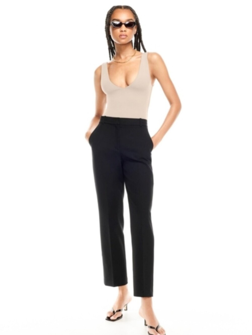 Babaton V-Neck Bodysuit